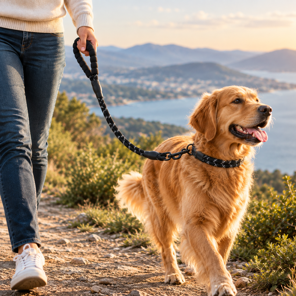 Laisse pour chien – Élégante & résistante